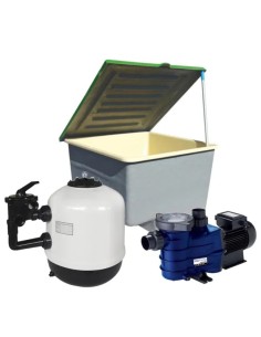 Caseta enterrada Alaska + Starpump 1HP 2