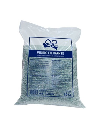 Vidrio filtrante 20Kg