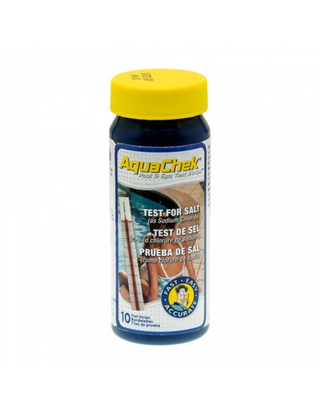 Tiras analiticas Aquacheck Salt para Medir Sal